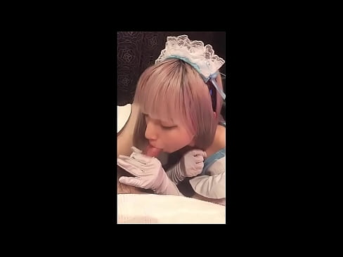 ❤️ Ídol japonès [mayuka], vestit de criada francesa, part 1, mamada i masturbació amb loció ️ Porno a nosaltres ﹏